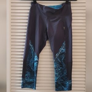 Champion - Athletic Activewear Workout Crop Pants With Zipper Pocket